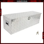 48" Aluminum Truck Pickup Camper Tool Box Trailer Flatbed Storage Lock. Fixed Price $158.49.
