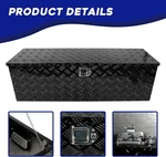48"X15"X15"ALUMINUM Stripes Plated Pick Up Truck Bed Trailer Bk. Fixed Price $175.08.