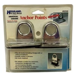 Highland Universal Chrome Anchor Points Pickup Truck Bed Metal Tie Downs 92509. Fixed Price $21.95.