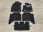 Toyota Hilux GUN125 Floor Mats Black Wave Rhd Japanese Made 2017-PRESENT Outdoor. Fixed Price $201.71.