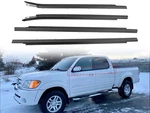 Window Molding Weatherstrip Trim Seal Belt Set Compatible With Toyota Tundra .... Fixed Price $80.54.