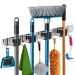 The Good Stuff Heavy Duty Mop And Broom Holder Wall Mount Stainless Steel 5.... Fixed Price $45.57.