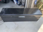 Lund 79460SL Black 60" Aluminum Mount Truck Tool Box With Single Li. Fixed Price $150.00.