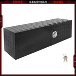 60" 18" Black Aluminum Truck Bed Underbody Tool Box Trailer Trunk Storage. Fixed Price $399.09.
