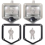 Tutor Auto 2-PACK T-handle Latches, Truck Bed Tool Box With Highly Poli.... Fixed Price $38.80.