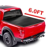 6' Hard Tri Fold For 1986-1996 Jeep Comanche Truck Bed Cover Styleside. Fixed Price $492.79.