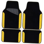 Waterproof Universal Fit Car Floor Mats, For Black And Yellow. Fixed Price $41.70.
