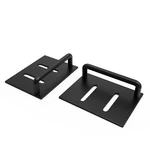Truck Cap For Leer Rear Door Latch 2 Striker Plates # 77544-B. Fixed Price $17.60.