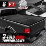 Fold 6FT Hard Tonneau Cover For 2016-2023 Toyota Tacoma Truck Bed W/ Led Light. Fixed Price $307.00.