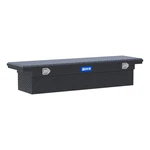 Uws 72IN Truck Tool Box With Low Profile Heavy Packaging Matte Black Aluminum. Fixed Price $759.95.