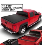 Dna Motoring TTC-RU-040 Truck Bed Soft Vinyl Roll-up Tonneau Cover Compatible.... Fixed Price $125.00.