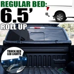 Topline For 2004-2015 Nissan Titan 6.5' Bed Lock & Roll Tonneau Cover+led Lights. Fixed Price $168.00.