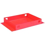 Weather Guard 615 19.25" X 14" 3" Red Armor Tuf Powder Coat Steel Divider Tray. Fixed Price $125.57.