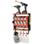 Wallmaster Spray Can Holder, Lube Mount Rack, Black. Fixed Price $67.29.