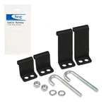 Icc Cable Runway Relay Bracket Kit 4-POST Steel, Black Powder Coat, .... Fixed Price $70.82.