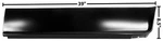 1960-66 Chevrolet Pickup Front Bed Lower Section Fleetside 8-FEET Lh New. Fixed Price $86.57.
