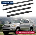 Zonfant 4 Pcs Car Outer Door Window Moulding Trim Weatherstrip Seal Belt Compati. Fixed Price $83.07.