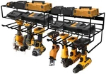 2 In 1 Large Power Tool Organizer Drill Holder Wall Mount Storage Rack A.... Fixed Price $36.05.