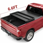 Oedro 6.5FT 3-FOLD Tonneau Cover Truck Bed For 2019-2026 Silverado Sierra 1500. Fixed Price $268.99.