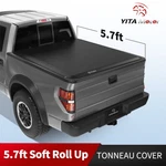 5.7 Bed Soft Roll Up Tonneau Cover For 09-24 Dodge Ram 1500 Classic W/ Lamp. Fixed Price $135.99.