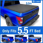 Fit 2004-2015 Nissan Titan 5.5' Bed Soft Tri-fold Tonneau Cover Tyger T3. Fixed Price $240.00.