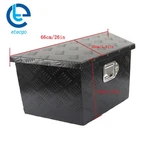 26"X13.3"X12" Aluminum Trailer Tool Heavy Duty Storage BOX+2 Keys. Fixed Price $90.76.