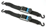 2-PACK Reese Gunwale Zinc Transom Tie Down Ratchet Straps X 24 Inch. Fixed Price $43.99.
