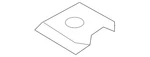 Genuine Ford Mount Bolt Retainer Nut W717703-S439. Fixed Price $6.95.