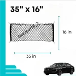 35" X 16" Double Layer Trunk Cargo Net For Honda Accord Sedan 2013-25 Envelope. Fixed Price $15.45.