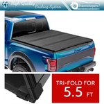 Hard 3-FOLD Truck Bed Tonneau Cover 04-20 Ford F150 4.2L 4.6L 5.4L 5.5FT. Fixed Price $295.99.