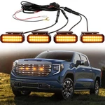Raptor Style Led Marker Front Grille Light Kit For Gmc Sierra 1500 2500 Hd. Fixed Price $53.11.