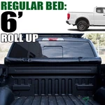 Topline 2019-2023 Ford Ranger 6 Ft 72" Bed Lock Roll Up Vinyl Tonneau Cover. Fixed Price $143.00.