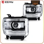 2PCS Pair Chrome Headlights Fits 2014-2019 Gmc Sierra Base 1500 2500HD 3500HD. Fixed Price $209.99.