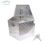 29" Lx 15"W X18"H Aluminum Trailer Tongue Tool Box For Camper Flatbed Rv Storage. Fixed Price $98.09.