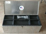 Tradesman Lund 5140 30.00" 12.00" 11.50" Hand-held Bright Aluminum Tool Box. Fixed Price $145.00.