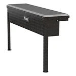 Uws Gloss Black Aluminum 48" Truck Side Tool Box With Low Profile TBSM-48-LP-BLK. Fixed Price $690.95.
