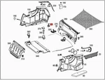Genuine Mercedes C218 W205 W212 W213 C-class Bracket 2128600014. Fixed Price $14.30.