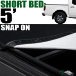 Topline For 2005-2021 Nissan Frontier Ft Short Bed Hidden Snap Tonneau Cover. Fixed Price $120.00.