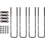 4 Pack 22" Square Bend U-bolt Kit 5/8" Bolts With Tie Bars For Truck Chassis. Fixed Price $106.99.
