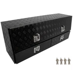 60"X13.5"X21" Aluminum Storage Tool Box 2X Lifting Air Rod 4X Locks For Truck. Fixed Price $597.66.