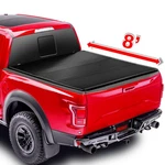 8' Hard Tri-fold For 2008-2015 Nissan Titan Tonneau Cover Fleetside. Fixed Price $679.88.