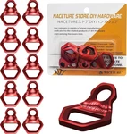 Motorcycle Tie Down Anchor Hook Heavy Duty Stainless Small Black, Red 10 Pack. Fixed Price $23.04.