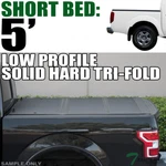 Topline For 2005-2021 Frontier Ft Bed Low Profile Hard Tri Fold Tonneau Cover. Fixed Price $500.00.
