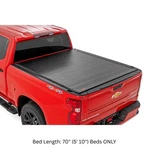 Rough Country Hard Roll Up Cover For 19+ Silverado Sierra 1500 W/ 70" Beds. Fixed Price $749.95.