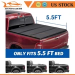 For 2014-2021 Toyota Tundra 5.5FT Hard Bed Fiberglass 3-FOLD Tonneau Cover W/led. Fixed Price $294.11.