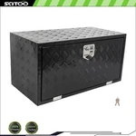 36"X18"X18" Multifunctional Storage Tool Box For Truck W/2X Chain Black. Fixed Price $235.65.