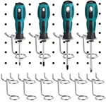 12 Pieces Screwdriver Organizer Holders Multi-tool Double-ring To.... Fixed Price $16.57.