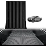 Bed Mat Black Compatible With Tesla Cybertruck All-weather Tpe Liner. Fixed Price $73.95.