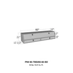 Westin 80-TBS200-60-BD. Fixed Price $886.20.
