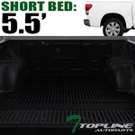 Topline For 2007-2021 Toyota Tundra 5.5/5.6 Ft Rubber Truck Bed Mat Liners Blk. Fixed Price $83.00.